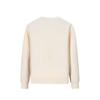 Anta Ss26 Solid Color Round Neck Pullover Stretch Sweatshirt Women sweatshirt Corn-White 162617717S-3