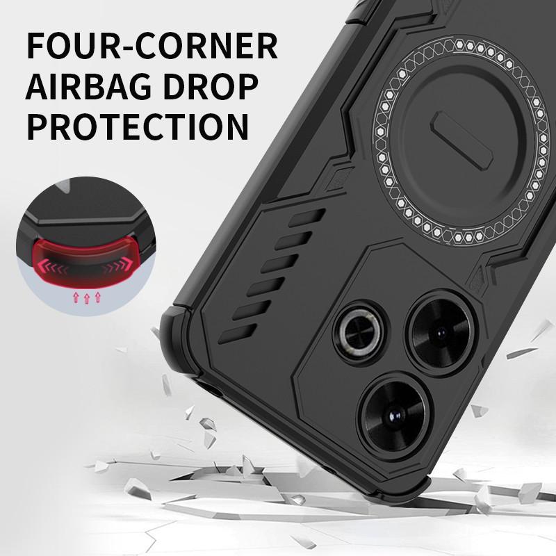 Dla etui Redmi Note 13 Pro 4G Dla etui dla Redmi Note 13 4G Note 14S rozpraszające Ciepło Uchwyt Pokrowiec Ochronny Dla Redmi 13 4G Note14s