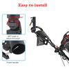 Universal Golf Cart Umbrella Holder Umbrellas Bracket Adjustable Golf Trolley Umbrella Stand Clip Buggy Wheelchair Baby Pram