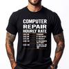 Computer Repair Hourly Rate Outfit For Computer Mechanic Grpahic Tee Original Mens TShirts Luxury Clothing