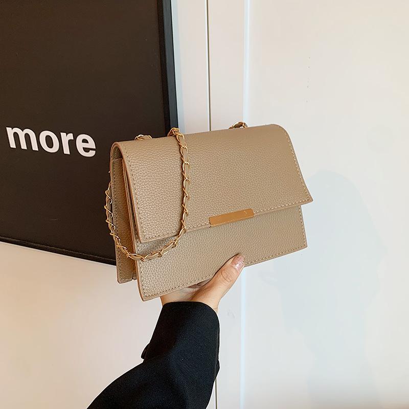 High Value Niche Design Casual Solid Color Small Bag Women's 2025 New Trendy Versatile Shoulder Messenger Bag