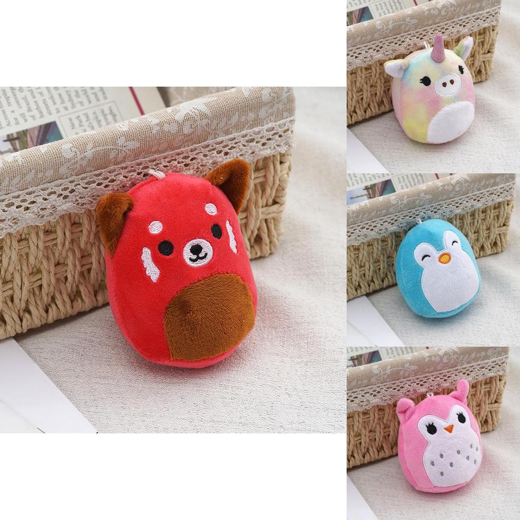 Cozy Squishallow Keychain Bear Plush Toy For Children Gift