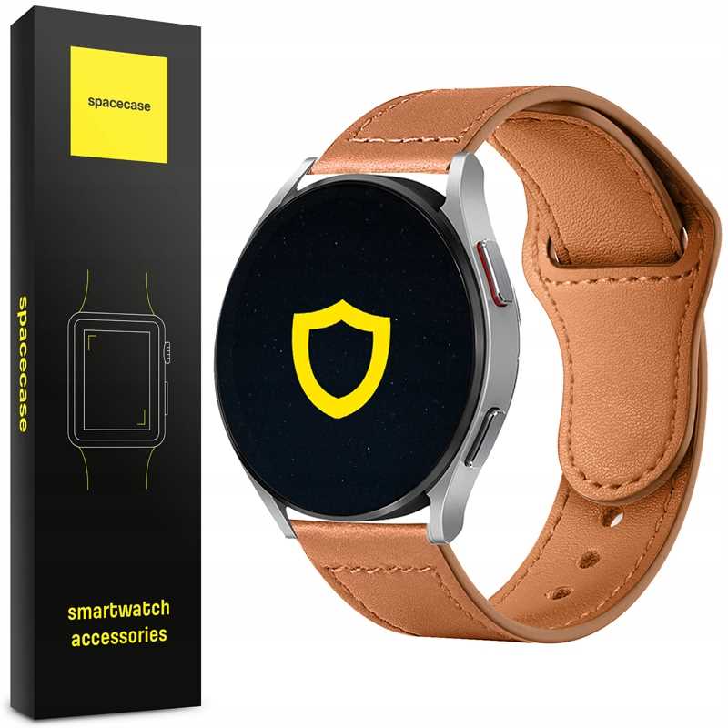 Sc Classy Leather Strap 20Mm Light Brown
