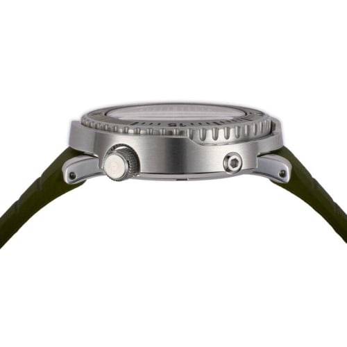 Seiko Prospex Damen Street Series Safari Solar Diver 200m Grüne Uhr SUT405P1, Militärgrün, Taucher.