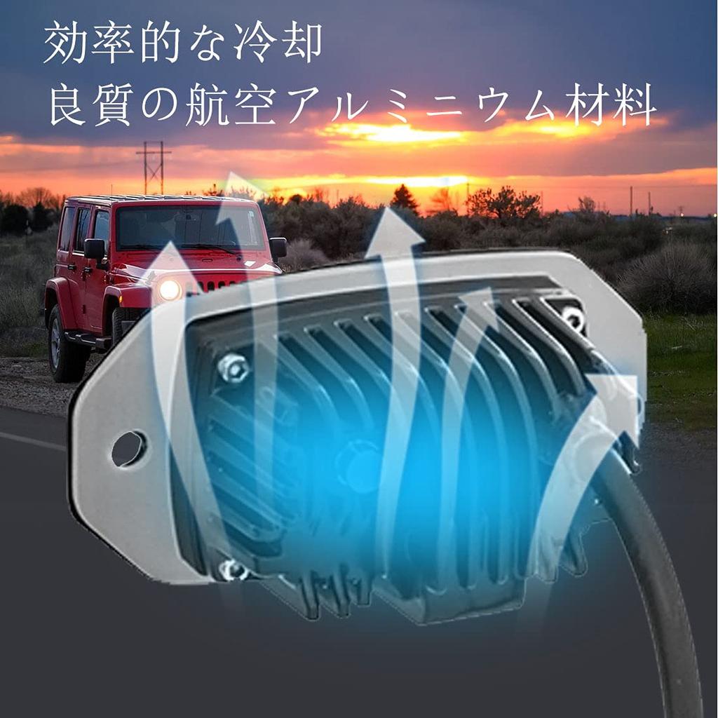 CLOWICSR 20 W 4 LED Work Light, Recessed Only, Flood Light, Work Light, Auxiliary
