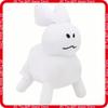 Roblox Forsaken Gubby Plush Black Rabbit Soft Cuddly Stuffed Doll Collectible Toy For Game Fans Birthday Holiday Home Gift Decor