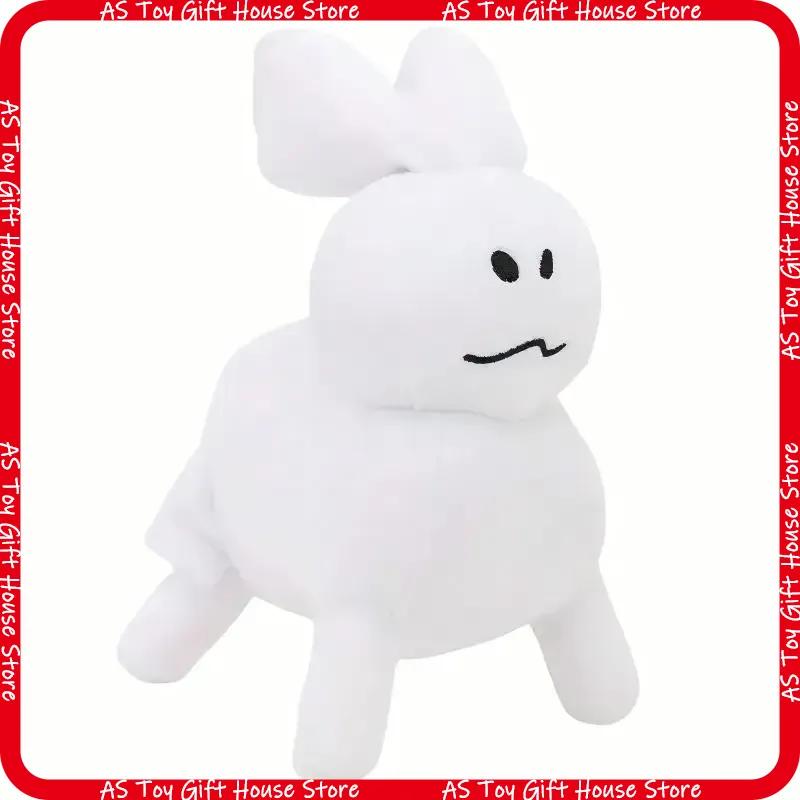 Roblox Forsaken Gubby Plush Black Rabbit Soft Cuddly Stuffed Doll Collectible Toy For Game Fans Birthday Holiday Home Gift Decor