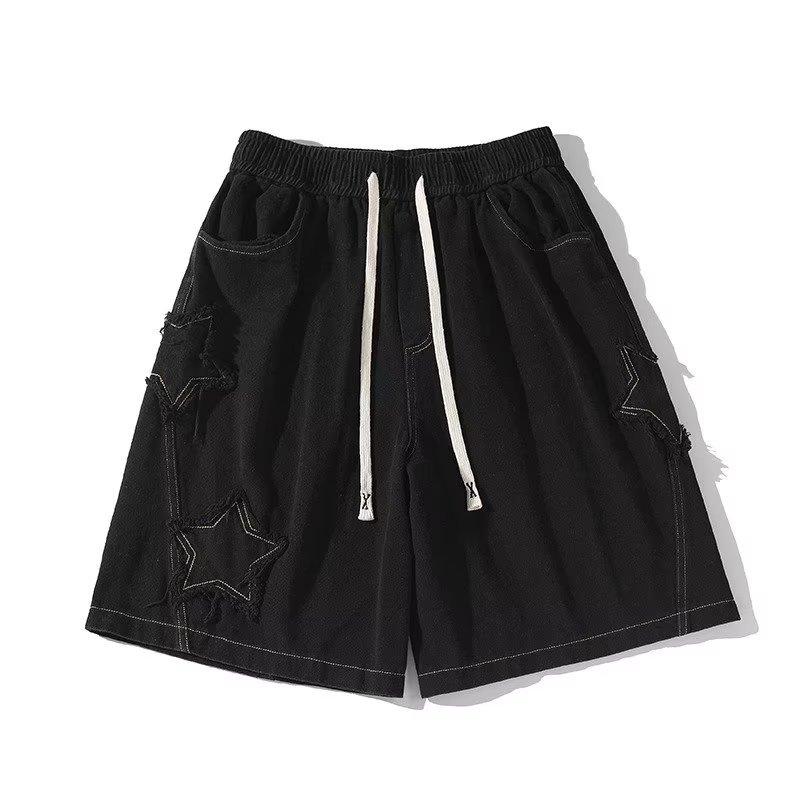 

Летние шорты мужские свободные Spodenki Meskie винтажные джинсовые базовые простые горячие продажи с высокой талией для отдыха Ulzzang Streetwear Short S