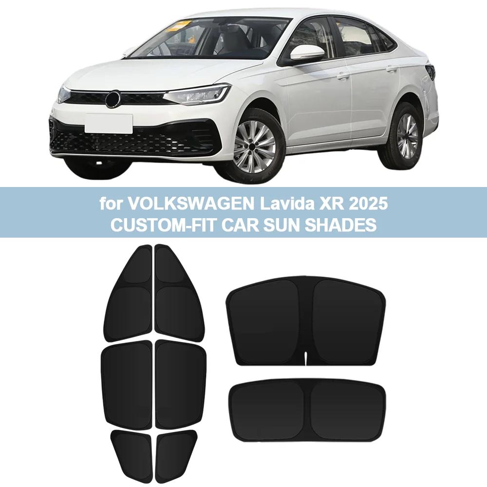 For VOLKSWAGEN Lavida XR 2025 Windshield Sun Shade Side Window Shades Cover Sun Visor Shield Privacy Protection 8 PCS for Lavida XR