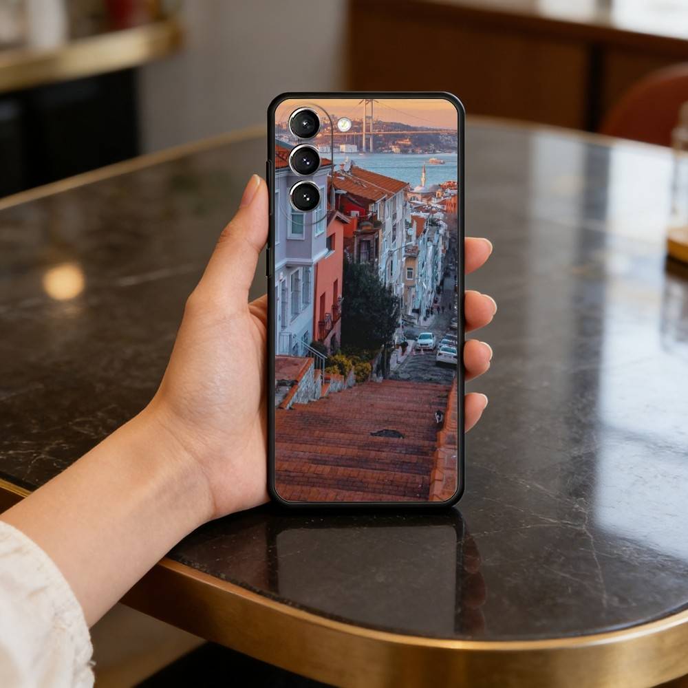 Turkey I-Istanbul S-Scenery Case for Samsung Galaxy S21 S25 FE S24 S23 Ultra S20 S9 S22 Plus S10 TPU Cover