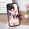 Wuthering Waves Chisa Handyhülle für iPhone 17 16 15 14 13 12 11 Air Pro Max Plus Schwarze Weiche TPU Stoßfeste Hülle