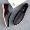 Fashion New Genuine Leather Men Shoes Casual Slip on Loafers Man Breathable Man Driving Flats Hot Sale Moccasins Handmade Slip-ons Flat
