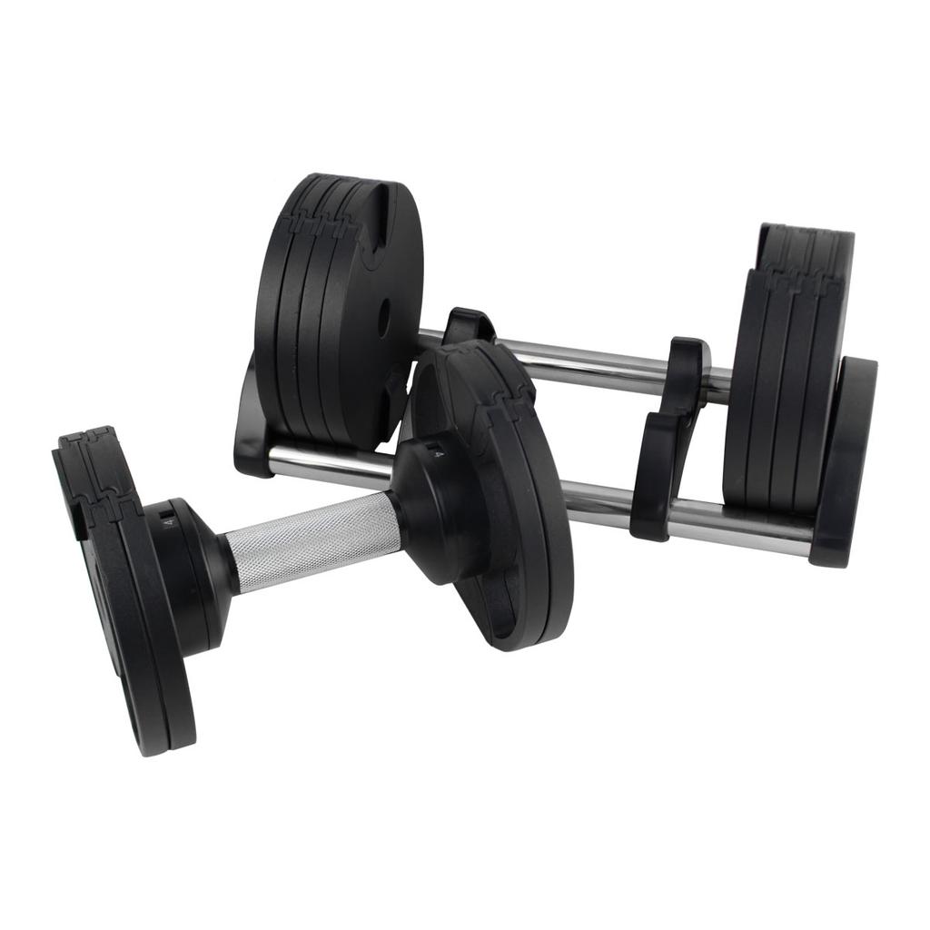 MASTER Spin dumbbells, one-hand adjustable, 2-20 kg
