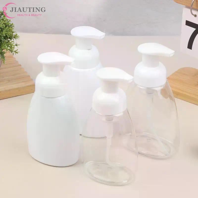250/300ml Plastic Foaming Bottle Soap Mousses Liquid Dispenser Froth Shampoo Lotion Shower Gel Foam Pump Cosmetic Empty Bottles