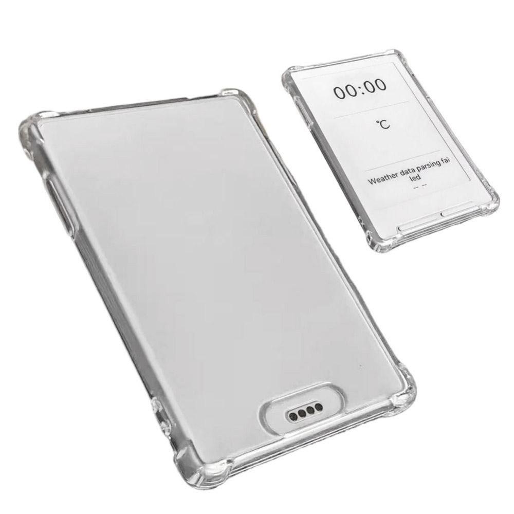 Airbag Clear Protective Cover Soft TPU Clear Back Shell Premium 3.7" E-Reader Case for XTEINK X3