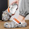 Men Winter Slippers Indoor Comfortable Warm Slippers Summer Removable Sandals Men Casual Non Slip Plush Fur Slippers for Men