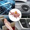 Portable Car Air Freshener Unique Dual Fan Design Portable Car Diffuser with Cartoon Shape Refreshing Air for Automotive