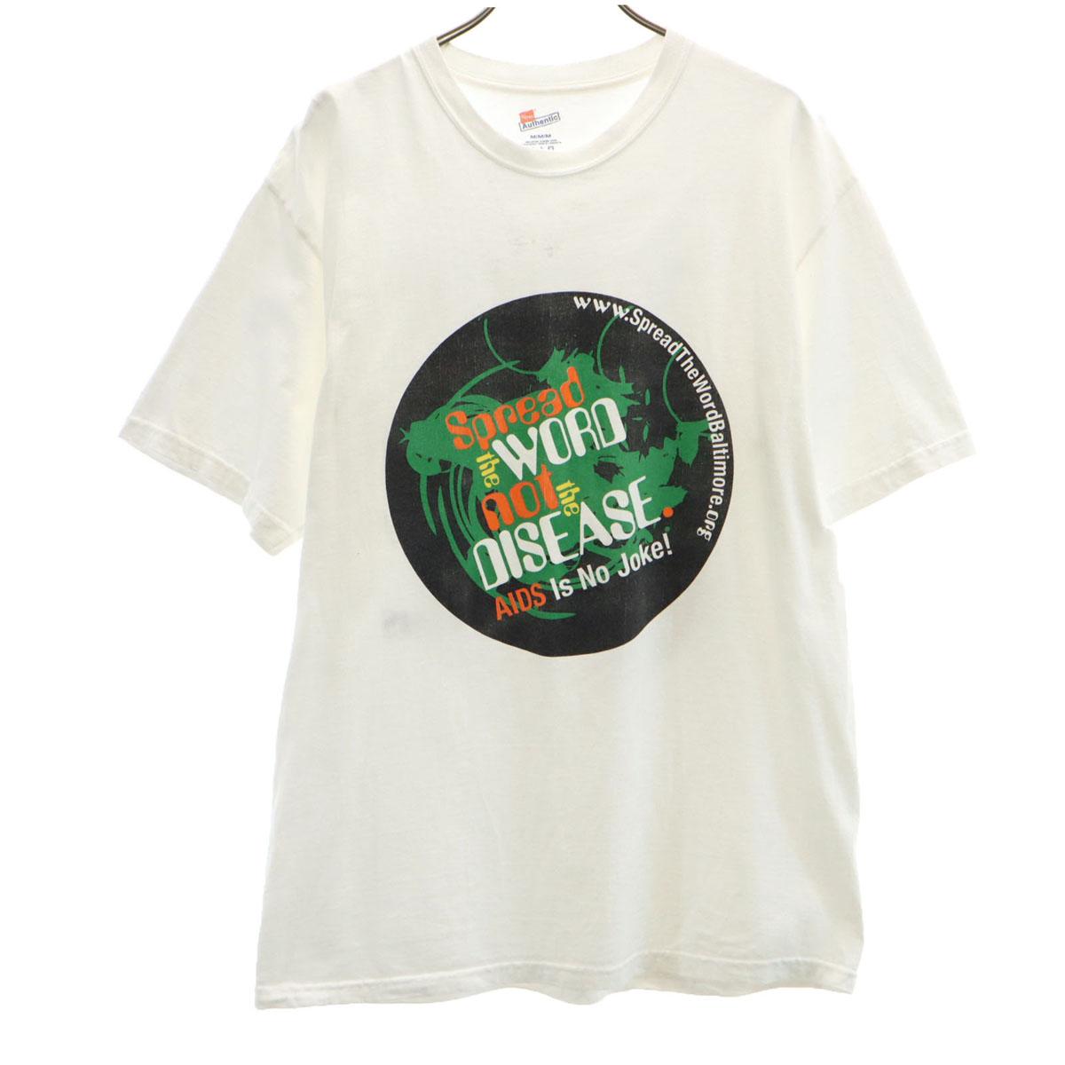 

Hanes Футболка с коротким рукавом M молочно-белый Мужская Б/у