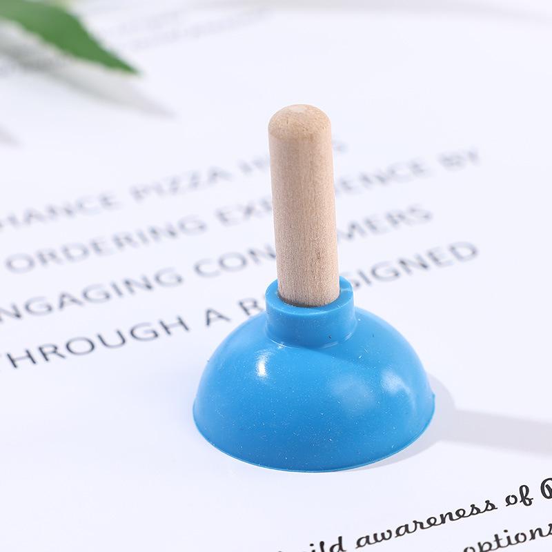 1PCS Personalized Silicone Toilet Plug Mobile Phone Holder Holder Universal Mini Novelty Party Accessory