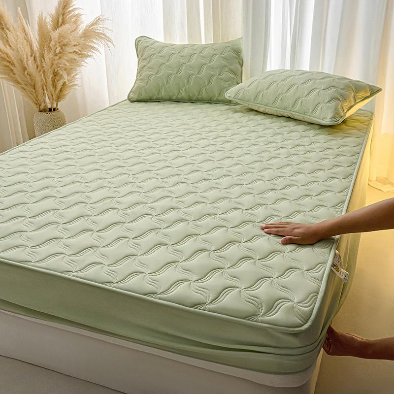 Category A Maternal and Infant Waterproof Diaper Sheet, Quilted Thickened Mattress Protector, Dustproof Bed Cover, Bed Cover