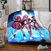1pc KPop Demon Hunters1 Blanket, Gift, for Men and Women, Soft Blanket, Good for Sofa Bed Couch Travel, Lightweight Flannel Blanket