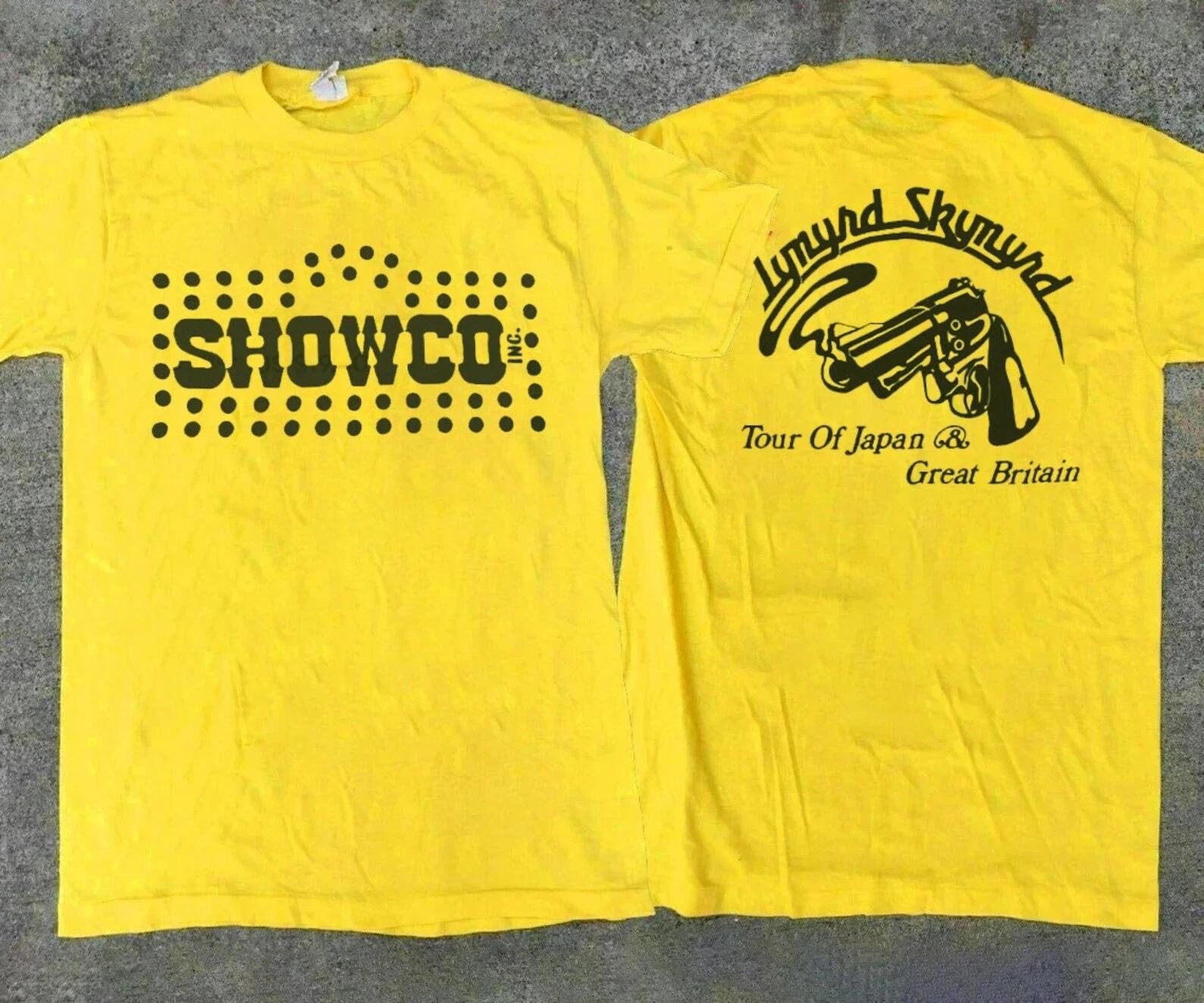 1976 Lynyrd Skynyrd Showco Tour of Rock Unisex T-Shirt, 70s Lynyrd Skynyrd Conce XL