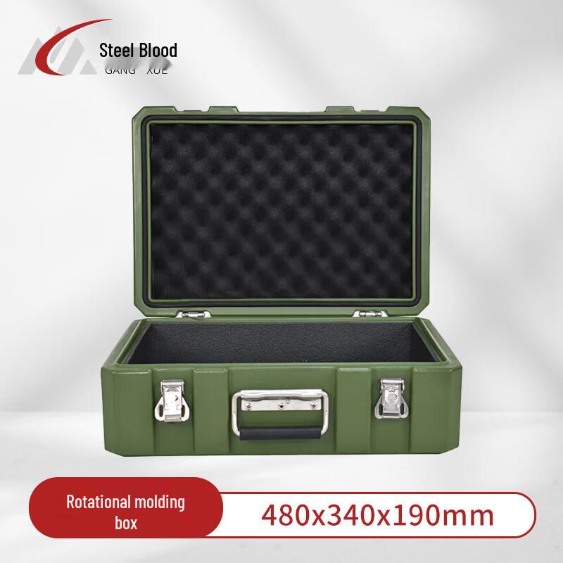 Steel Blood Rotomolded Tactical Equipment Storage Box
