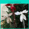 Christmas Tree Hummingbird Decor With Faux Feather Material For Holiday Scene Enhancement