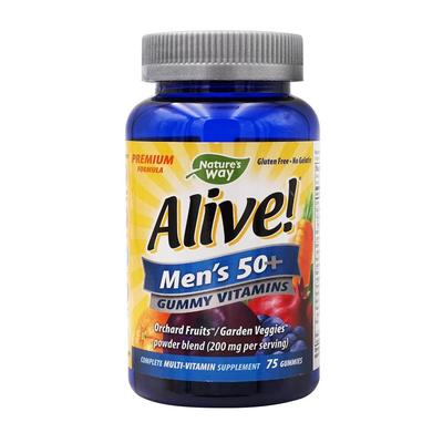 Lebendig! Mens 50+ Gummi-Vitamine, 75 Gummis