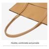 Leather Women's Bag Tote Bag Summer Hand-held Large Bag Cowhide Commuter Shoulder Bag Women's Large Capacity