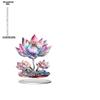 Lotus Home Tabletop Decorations, Nurseries, Home Desk Living Room Decoration, Restaurant Shop Decor, Farmhouse Lake Life Decor for Bedroom Living