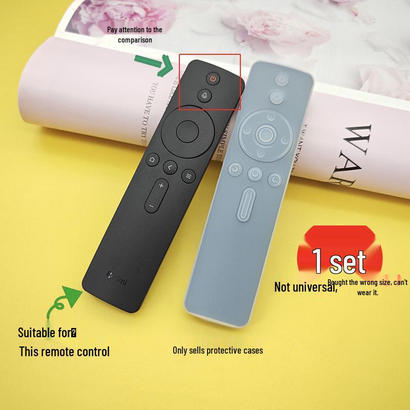 Xiaomi Voice Remote Protective Case for 4A/4X/4th Gen TV Box - Enhanced Silicone Sleeve, Multi-color
