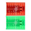 Piastra Bersaglio Livella Laser Piastra Bersaglio Magnetica con Gamba per Livella Laser a Linea Doppia Scala Piastra Bersaglio Magnetica