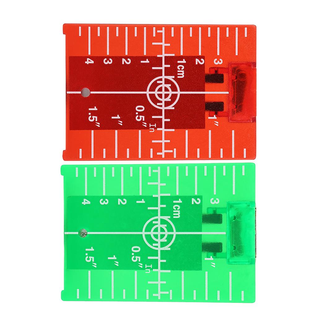 Piastra Bersaglio Livella Laser Piastra Bersaglio Magnetica con Gamba per Livella Laser a Linea Doppia Scala Piastra Bersaglio Magnetica