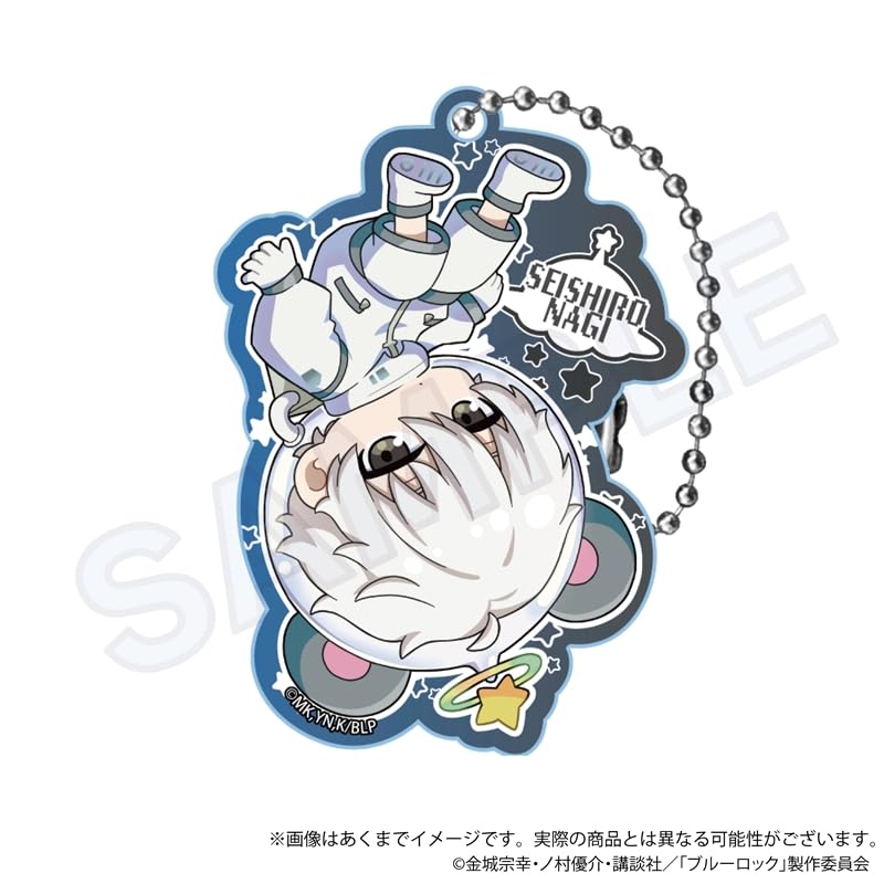 Blue Lock Trading Acrylic Alien Box of 8 Keychains, Ver.,