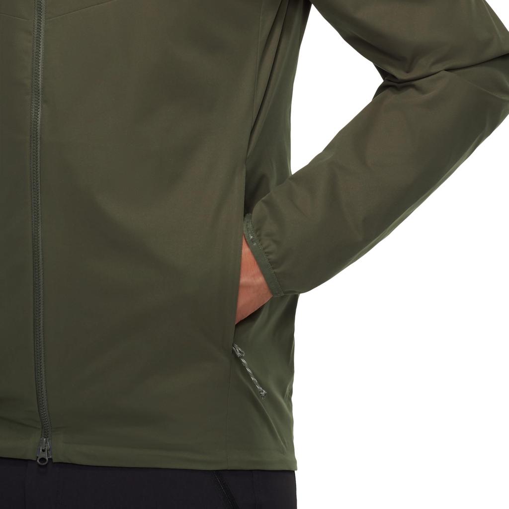 Mammut Granite SO Hooded Jacket AF Dark Asian Fit Men's 1011-0032, Marsh,