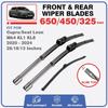 For Cupra Seat Leon Mk4 KL1 KL8 - 2024 Hatchback Front Rear Wiper Blade Windscreen Windshield Window Glass Accessories