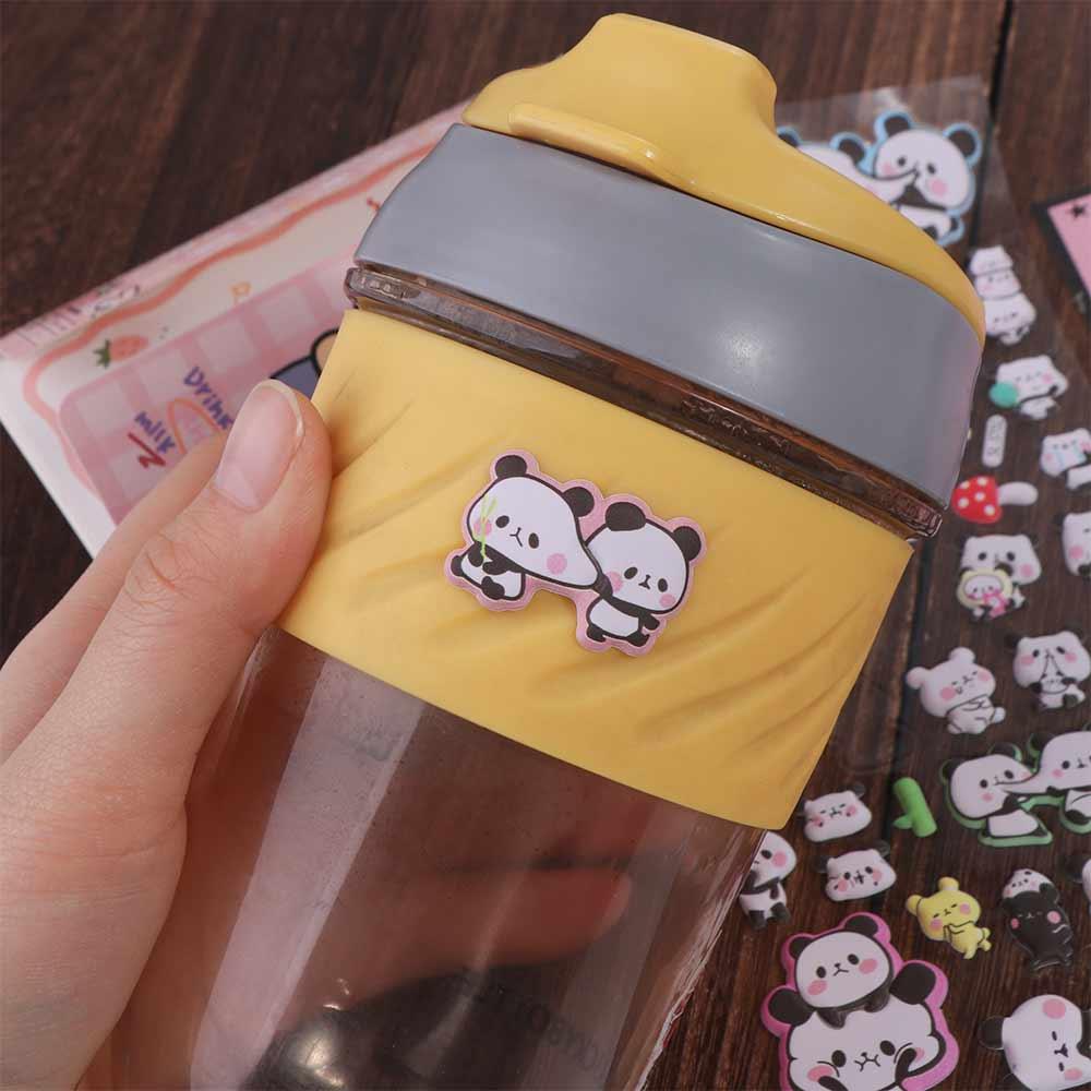 Waterproof Panda Bubble Sticker Goo Card Stickers  Skateboards Luggage Suitcases Decor