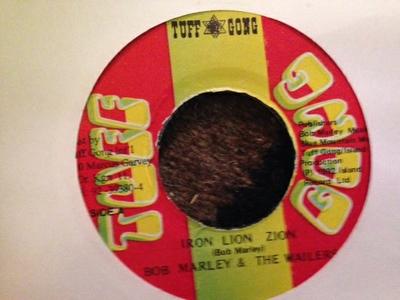 7-inch Plaat BOB MARLEY - Iron Lion Zion NONE Tuff Gong Japan Reggae, Ska & Dub Gebruikt
