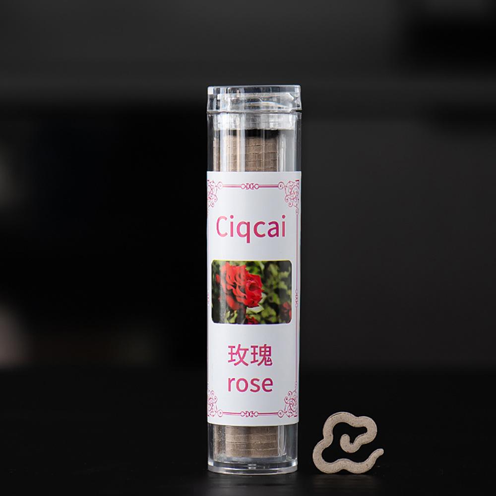 Special Shape 42pcs/tube Incense, Natural Jasmine Lavender Sandalwood Mini Incense for Yoga Meditation, Reed Diffuser Fragrance