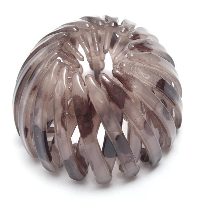 Einfaches Haaraccessoire - Dutt-Haarring - Hochsteckfrisur-Halter - Pferdeschwanz-Clip - Haarfixierwerkzeug - Haarspange - Damen-Haaraccessoire