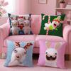 Popular Anime R-RabbidsS Cushion Cover Comfortable Reversible Pillow Cover Ideal for Car Sofa Bedroom & Beyond