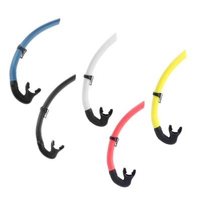 Swimming Snorkel Disposable Flush Valve Breathing Tube Food Silicone