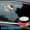 Nettoyant Rayures Verre Réparateur Pare-brise Restaureur Nettoyant Taches d'Eau Auto Composé pour Miroir Portes de Douche pour Camion Automobile