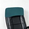 Elastic Office Chair Backrest Cover Solid Dustproof Headrest Protector Slipcover