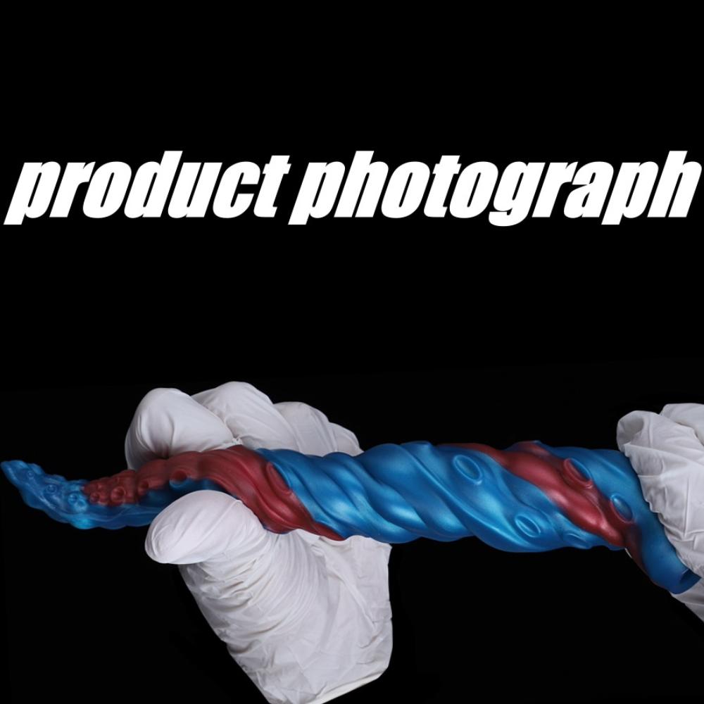 Anal Plug - Extra Long Silicone Octopus Tentacle for SM/BDSM Play, Liquid Silicone Toy for Women & Men, Adult Sex Toy