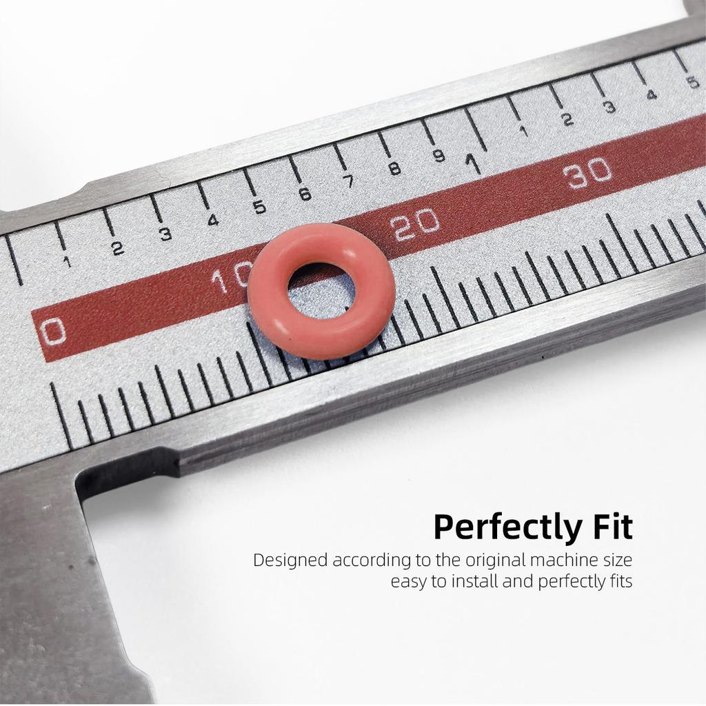 7.15*3.55*1.8MM Coffee Machine Pressure Tube Seal Ring Silicone O-Ring Compatible with Saeco Philips 3