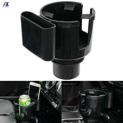2 In 1 Multifunctional Adjustable Car Cup Holder Expander Adapter With Phone Holder Car Drink Cup Bottle Holder Stand