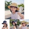 Childrens Straw Hat Summer Sun Protection With Wide Brim And Breathable Design For Girls And Babies