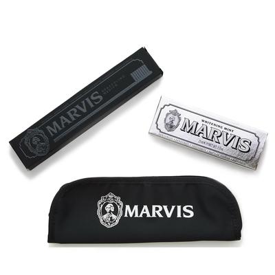 Travel Set Oral Care Portable Toothbrush Set Made In Italy Toothpaste/Toothbrush/Pouch